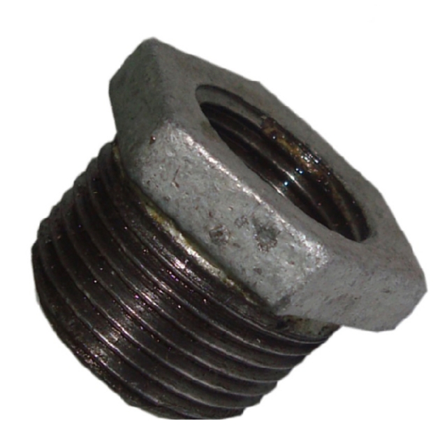 Reducción Acero de 2 mm, negro 150/120 mm