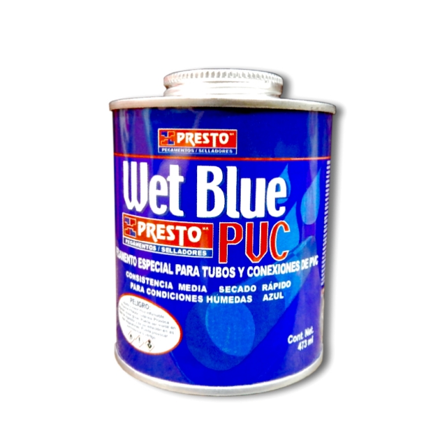 Pegamento PVC 473ml Azul