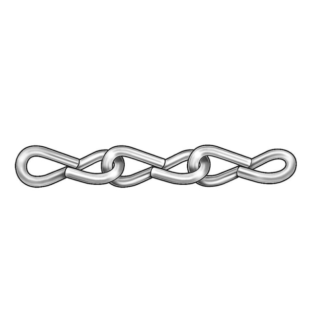 Single chain. Цепь тяговая круглозвенная. Jack Chain.