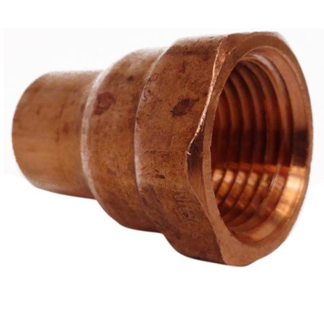 REDUCCION CAMPANA NIPLE DE COBRE 1/2" X 3/4"