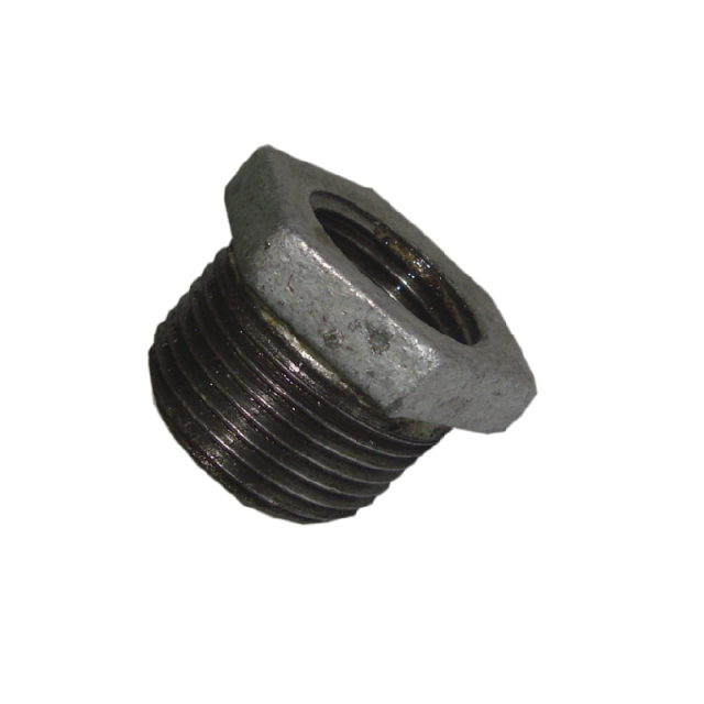 REDUCCION BUSHING NEGRA HIERRO MALEABLE   3/4" X  3/8"