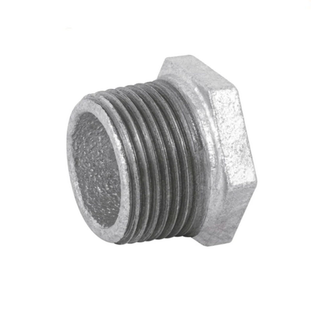 REDUCCION BUSHING GALVANIZADA HIERRO MALEABLE 2" X 1-1/2"