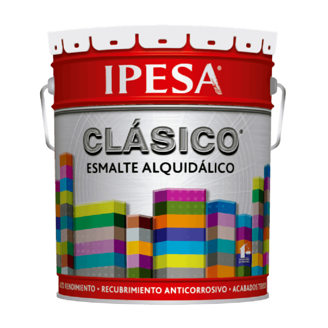 PINTURA IPESA ESM. CLASICO NEGRO 1221 GALON