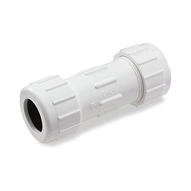 COPLE UNION DE AJUSTE PVC C-40 1-1/2"