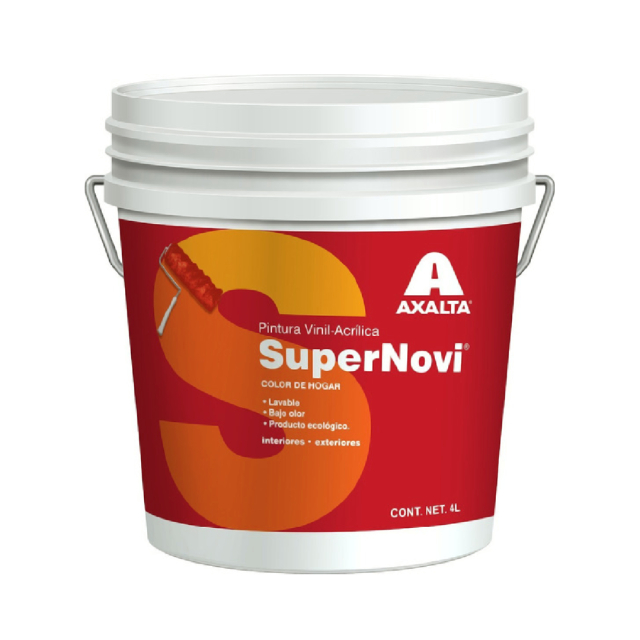 PINTURA DUPONT/AXALTA VINIL ACRILICA SUPERNOVI BLANCO 4 LT