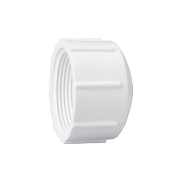 TAPON CACHUCHA ROSCADO PVC C-80 1-1/4"