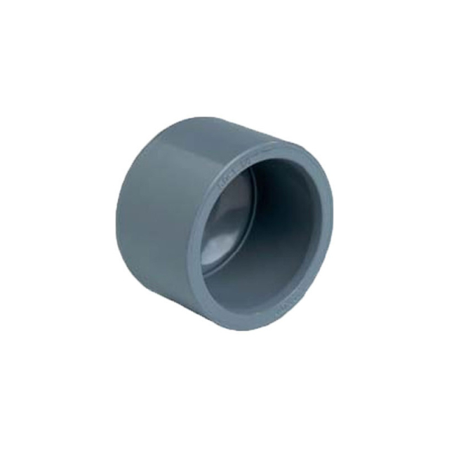 TAPON CACHUCHA ROSCADO PVC C-80 2-1/2"