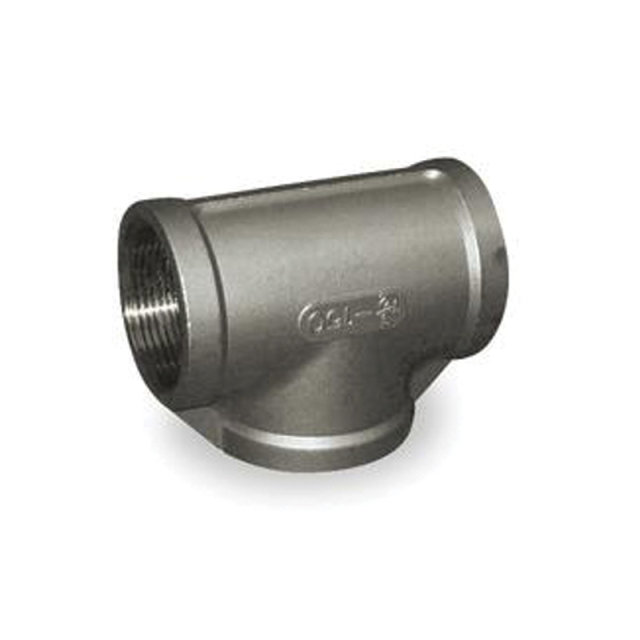 TEE ROSCADA INOX. # 150, 4"