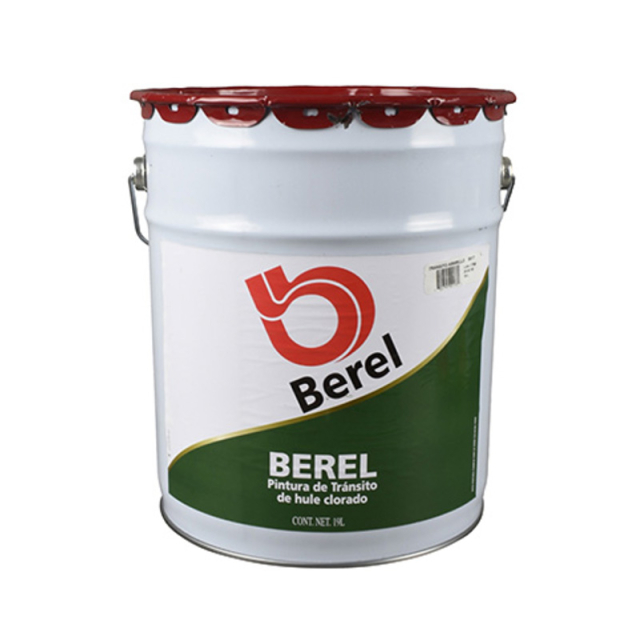 PINTURA BEREL BLANCO TRANSITO 23 CUBETA (19 L)