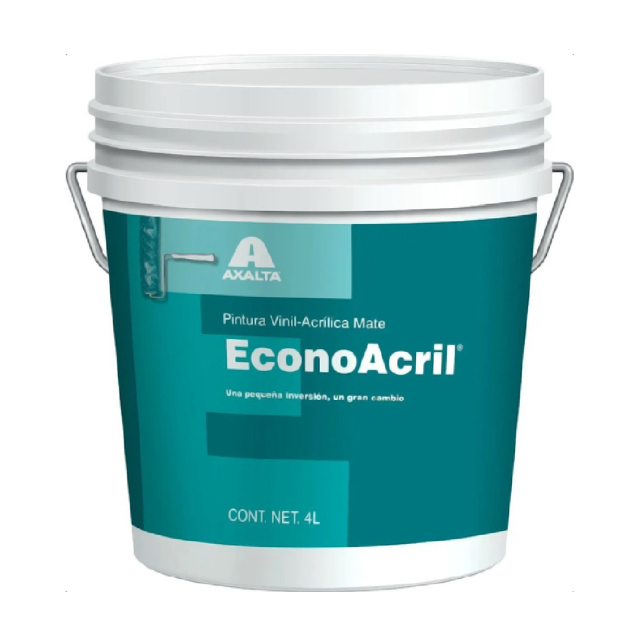 PINTURA DUPONT/AXALTA VINIL ACRILICA ECONOACRIL II BLANCO GALON (YD400-04)