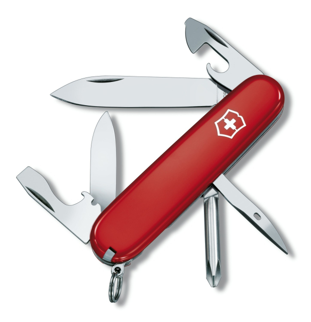 HERRAMIENTA VICTORINOX TINKER ROJA, 13 USOS (1.4603)