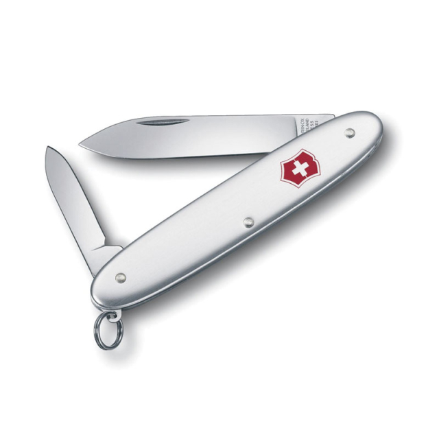 NAVAJA VICTORINOX POCKET PAL ALOX PLATEADA, 3 USOS (0.6901.16)