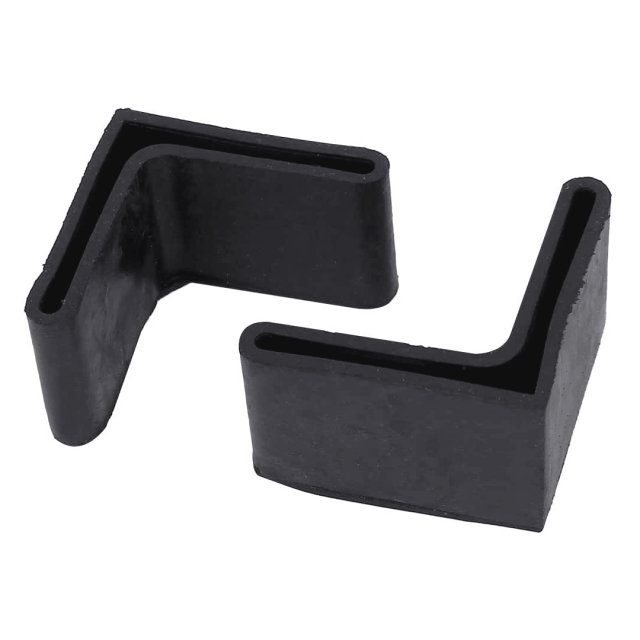 REGATON PLASTICO NEGRO TIPO ANGULO 3/4"