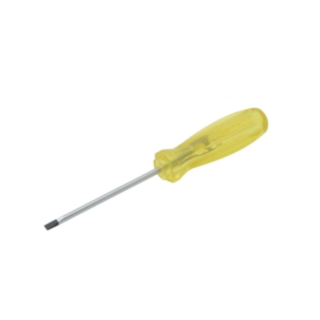 DESARMADOR SURTEK PLANO CABINET MINI AMARILLO 1/8" X 2-1/2" (D422)