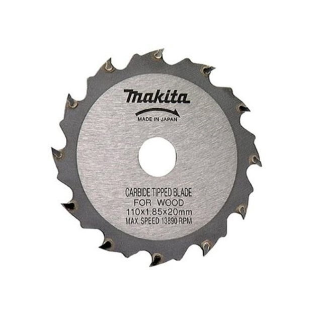 DISCO MAKITA DE CARBURO, 12 DIENTES, 4-3/8" P/4200NH # A90093