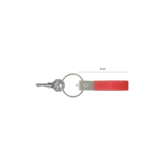 LLAVERO VICTORINOX BENDY SILICON ROJO (BS070.1VX)