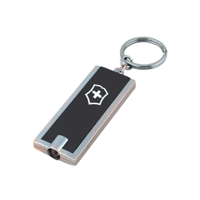 LLAVERO VICTORINOX RECTANGULAR C/LUZ LED, NEGRO (KC112.3)