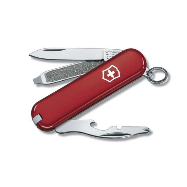 HERRAMIENTA VICTORINOX RALLY LOGO STEEL MART, 9 USOS (0.6163)