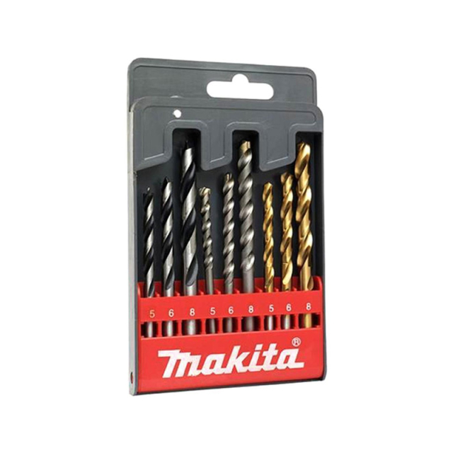 JUEGO DE BROCA MAKITA MADERA, CONCRETO, METAL (1/4, 3/16", 5/16")  (D16449)