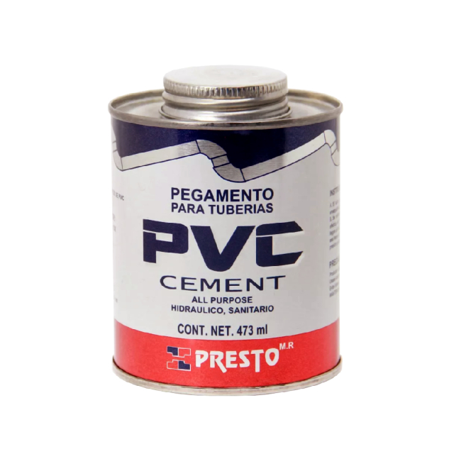 PEGAMENTO PVC PRESTO CED. 40 Y 80, 473 ML