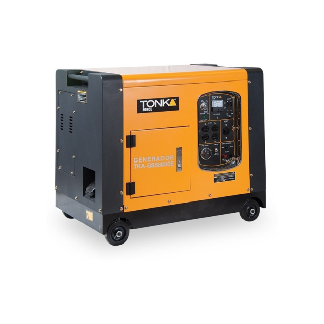 GENERADOR TONKA 6500W, 16 HP, 120/220V, 60 HZ, CONTROL REMOTO ON/OFF (TKA-GSS8000E)