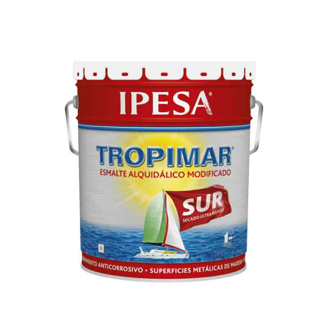 PINTURA IPESA TROPIMAR SUR SECADO RAPIDO AMARILLO LIMON 1300228 GALON