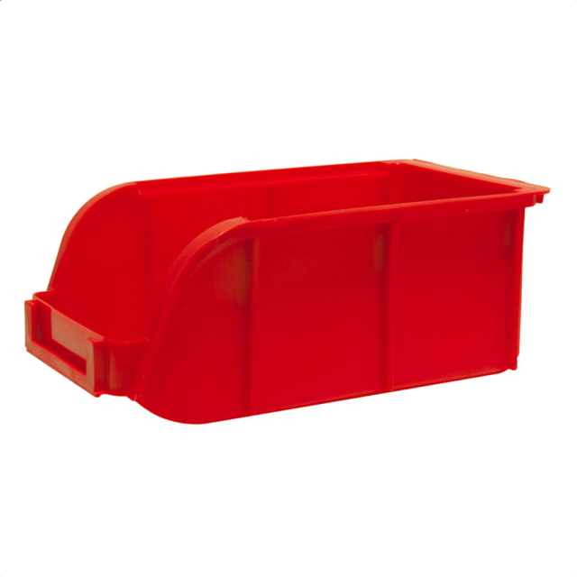 GAVETA SURTEK PLASTICA ROJA 7.5 X 4 X 3" (125213)