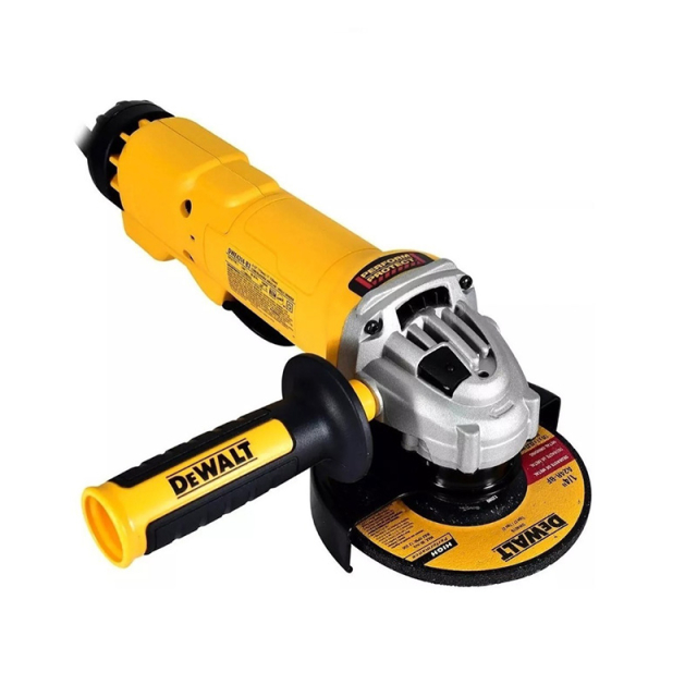 MINI ESMERILADORA ANGULAR 4-1/2" INDUSTRIAL DEWALT 11,000 RPM 1,500 W (DWE4314-B3)