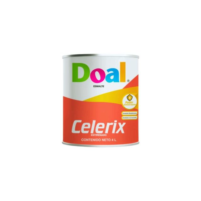 PINTURA DOAL ESMALTE CELERIX BLANCO 2500 GALON (4 L)