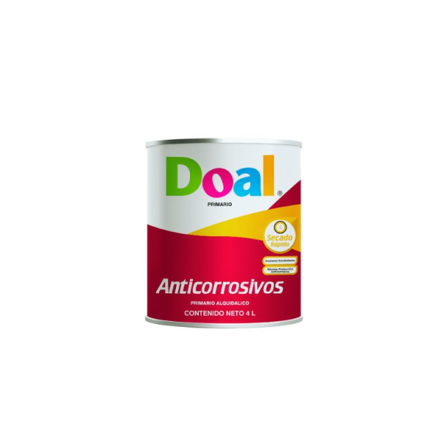 PINTURA DOAL PRIMARIO ANTICORROSIVO MT-72 GRIS CLARO GALON (4 L)