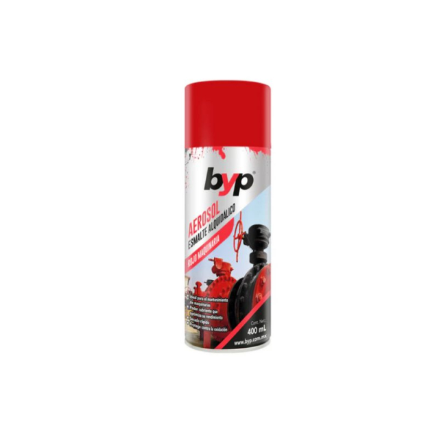 PINTURA AEROSOL BYP AMRO ROJO MAQUINARIA