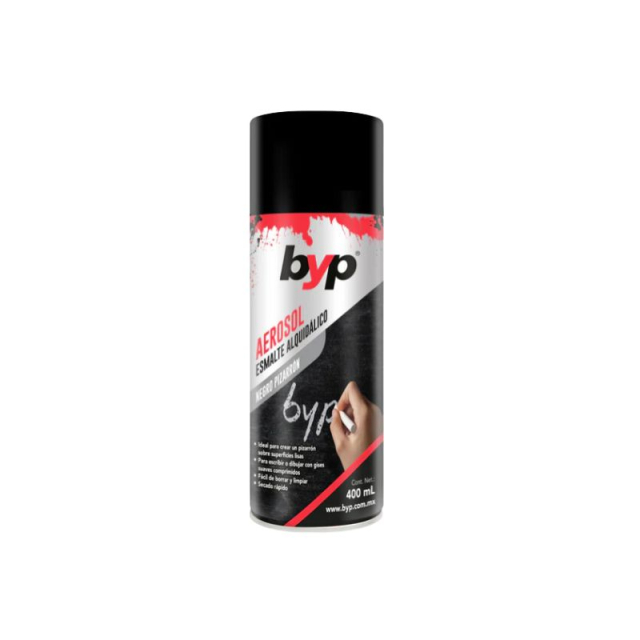 PINTURA AEROSOL BYP ANPIZ NEGRO PIZARRON