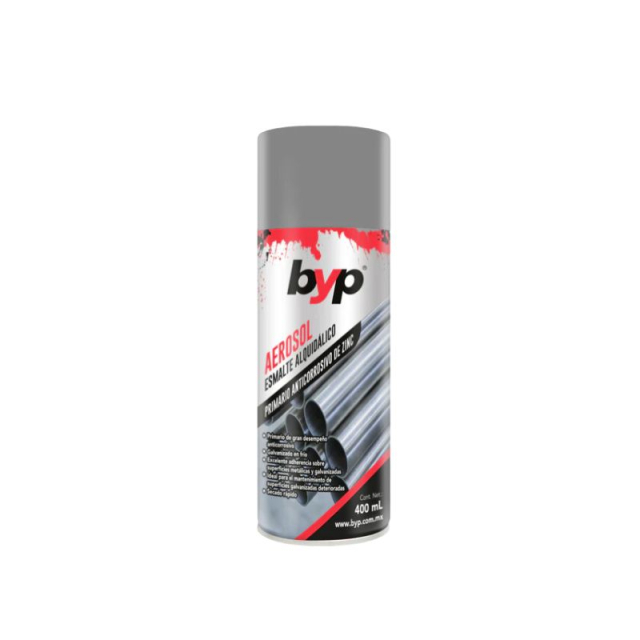 PINTURA AEROSOL BYP APZN PRIMARIO DE ZINC